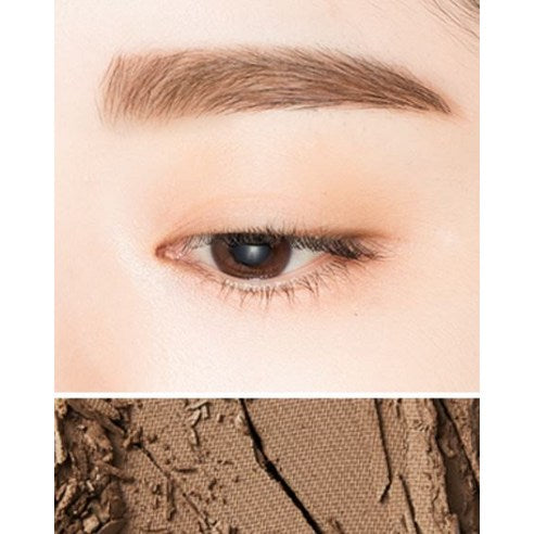 Missha Twin Brow Kit 4.4g, No. 2 Gray Brown, 1 pc. Authentic K-Beauty