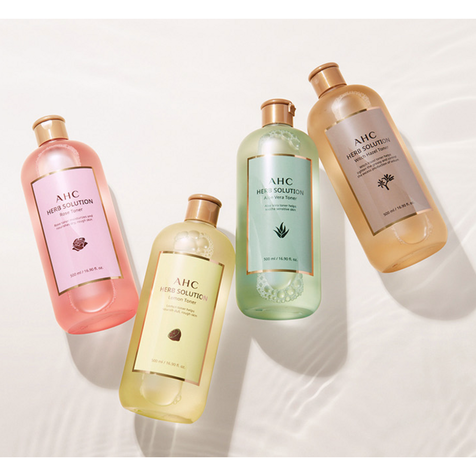 AHC Herb Solution Lemon Toner, 500ml, 1 ea