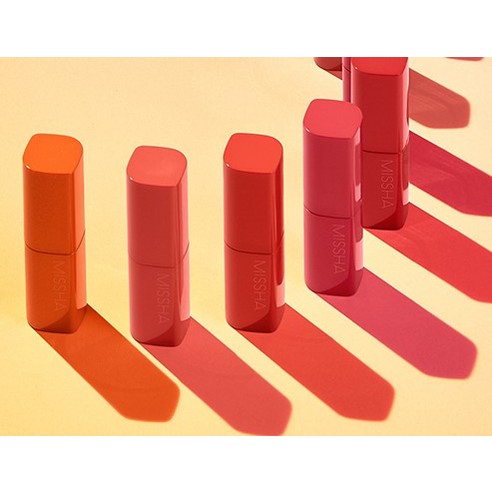Missha There Rouge Sheer Sleek Lipstick, 1 pc, Maple Red Authentic K-Beauty