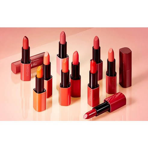 Missha There Rouge Sheer Sleek Lipstick, 1 pc, Maple Red Authentic K-Beauty