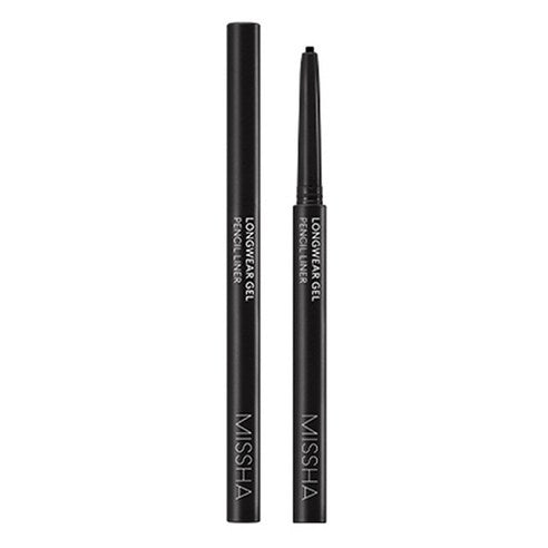 Missha Long Wear Gel Pencil Liner 0.14g, titanium black, 1 piece Authentic K-Beauty