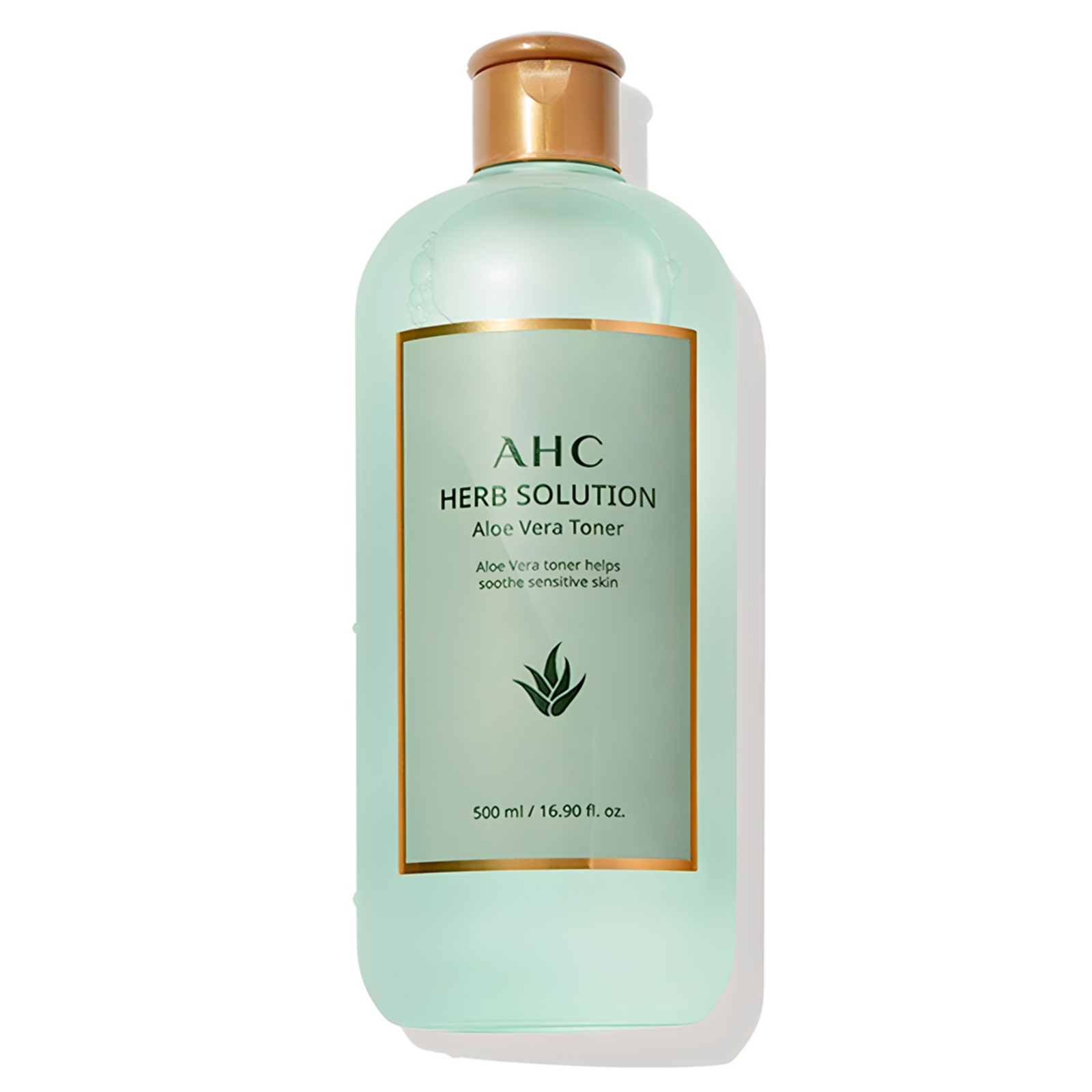 AHC Herbal Solution Aloe Vera Toner, 500ml, 1 unit Authentic K-Beauty