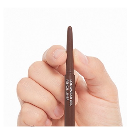 Missha Long Wear Gel Pencil Liner 0.14g, camel brown, 1 piece Authentic K-Beauty
