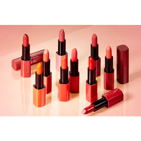 Missha There Rouge Sheer Slick Lipstick, 1 pc, All That Rose Authentic K-Beauty