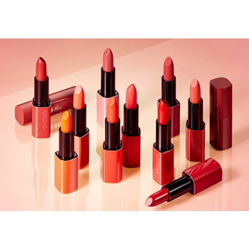 Missha There Rouge Sheer Slick Lipstick, 1 pc, Colt Fever Authentic K-Beauty