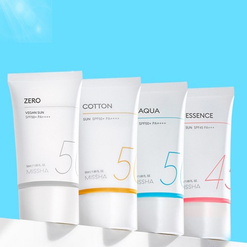 Missha All Around Safe Block Aqua Sun Cream SPF50+ PA++++, 50ml, 1 unit Authentic K-Beauty