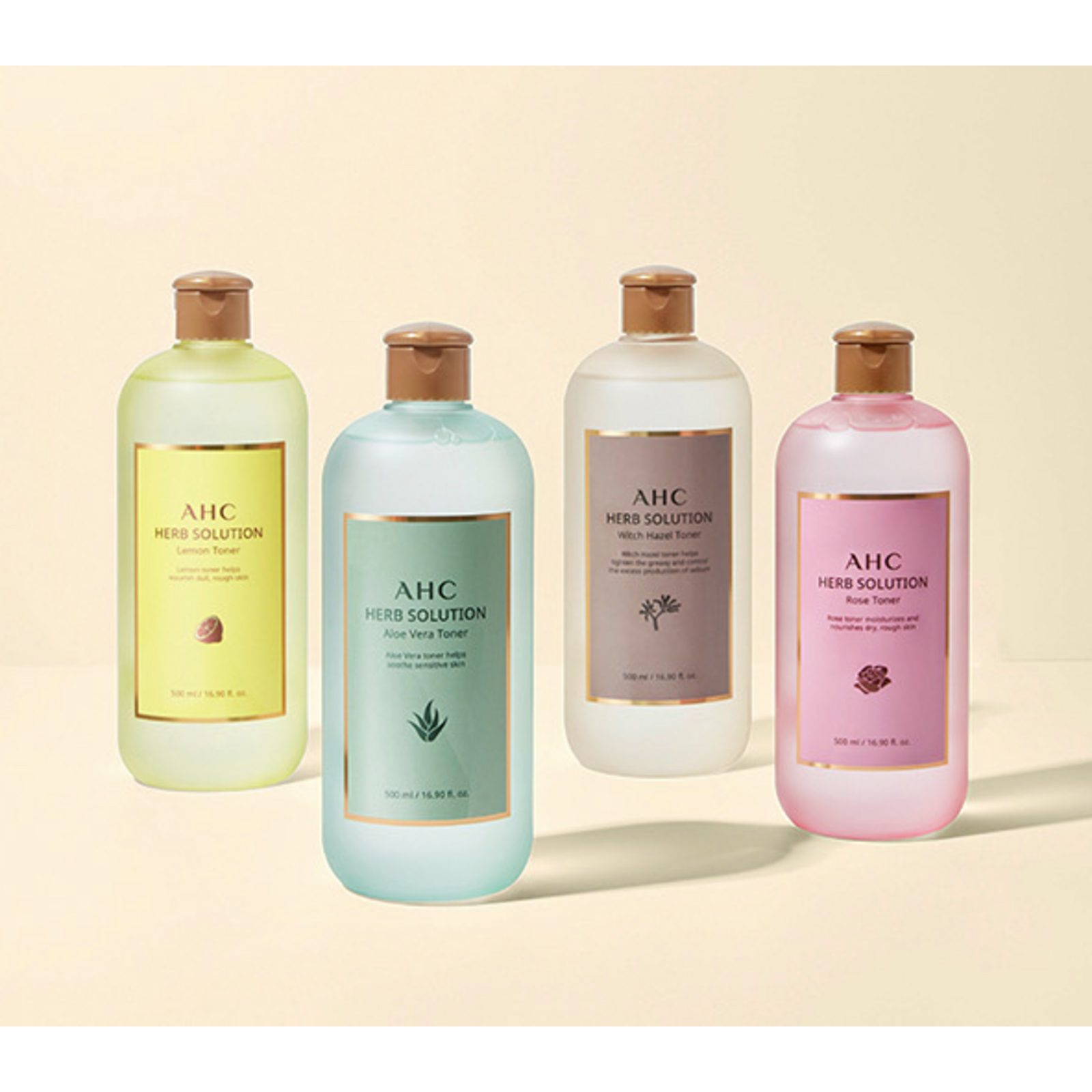 AHC Herb Solution Lemon Toner, 500ml, 1 ea