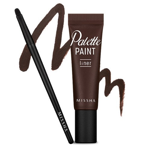 Missha Palette Paint Gel Liner 6g, brown, 1 piece Authentic K-Beauty