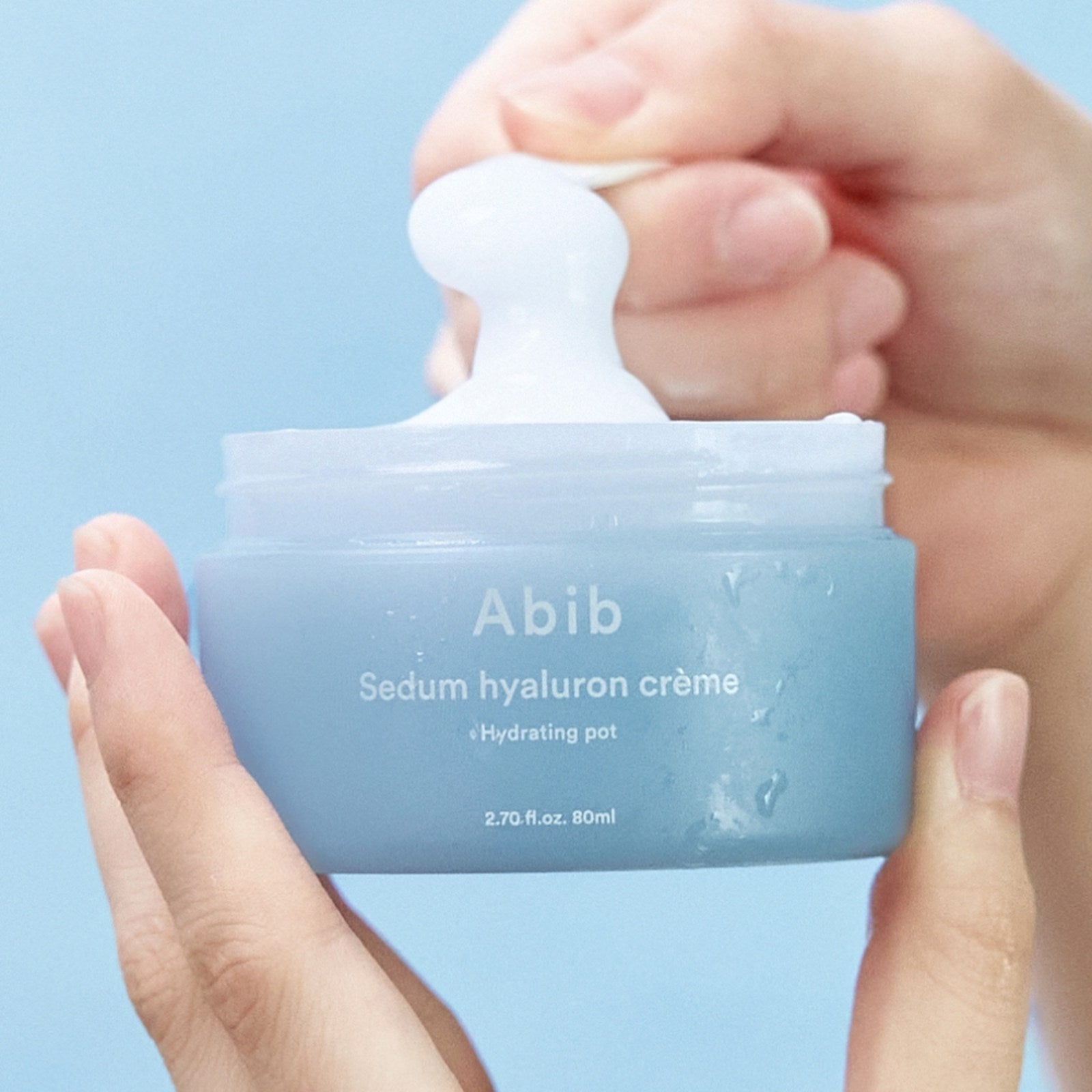 Abib Mouncho Hyaluronic Cream Hydrating Pot, 1 ea, 80ml Authentic K-Beauty
