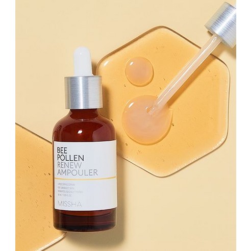 Missha Bee Pollen Renew Ampouler, 40ml, 1 unit Authentic K-Beauty