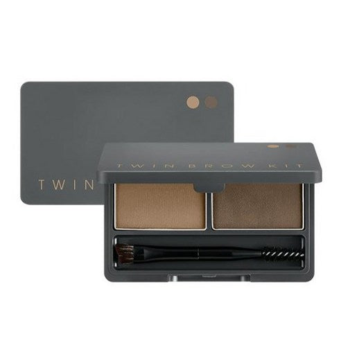 Missha Twin Brow Kit 4.4g, No. 1 Natural Brown, 1 pc. Authentic K-Beauty