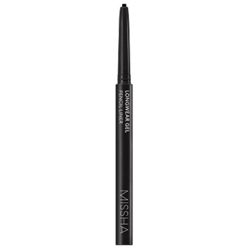 Missha Long Wear Gel Pencil Liner 0.14g, titanium black, 1 piece Authentic K-Beauty