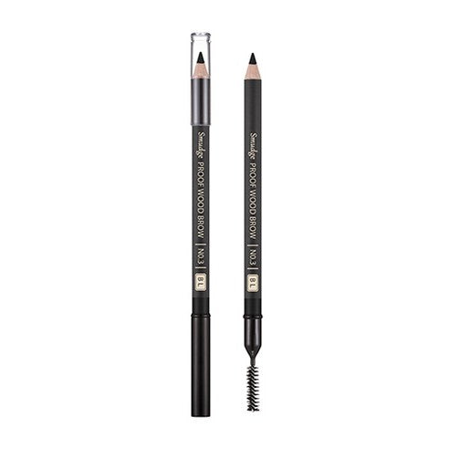 Missha Smudge Proof Wood Eyebrow Pencil, Black, 1 pc. Authentic K-Beauty