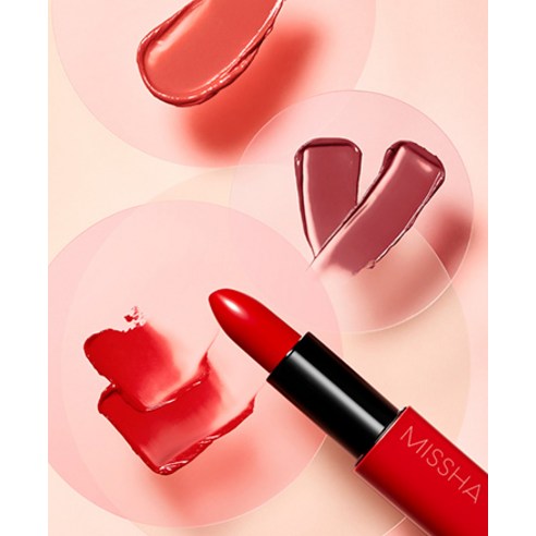 Missha There Rouge Sheer Slick Lipstick, 1 pc, Colt Fever Authentic K-Beauty