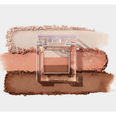 Missha Triple Shadow 2g, No. 14 Dewey Apricot, 1 pc. Authentic K-Beauty