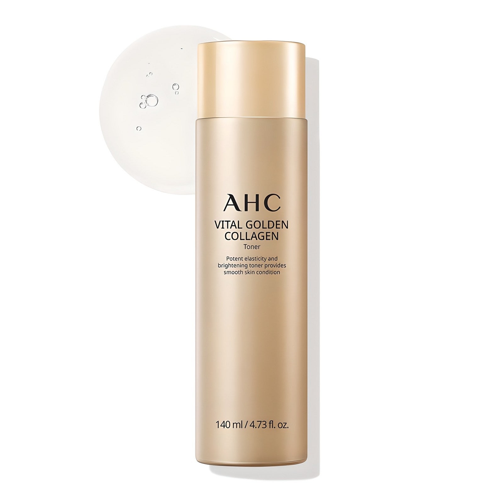 AHC Premium Vital Golden Collagen Toner, 140ml, 1 piece Authentic K-Beauty