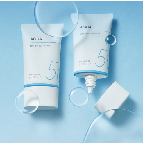Missha All Around Safe Block Aqua Sun Cream SPF50+ PA++++, 50ml, 1 unit Authentic K-Beauty
