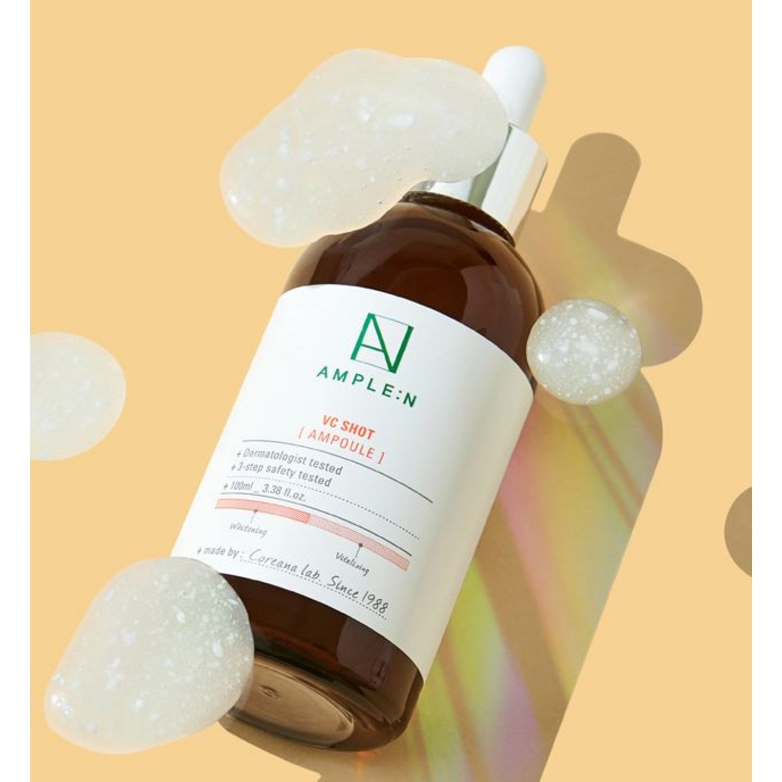 AmpleN VC Shot Vitamin Ampoule, 100ml, 1 unit Authentic K-Beauty