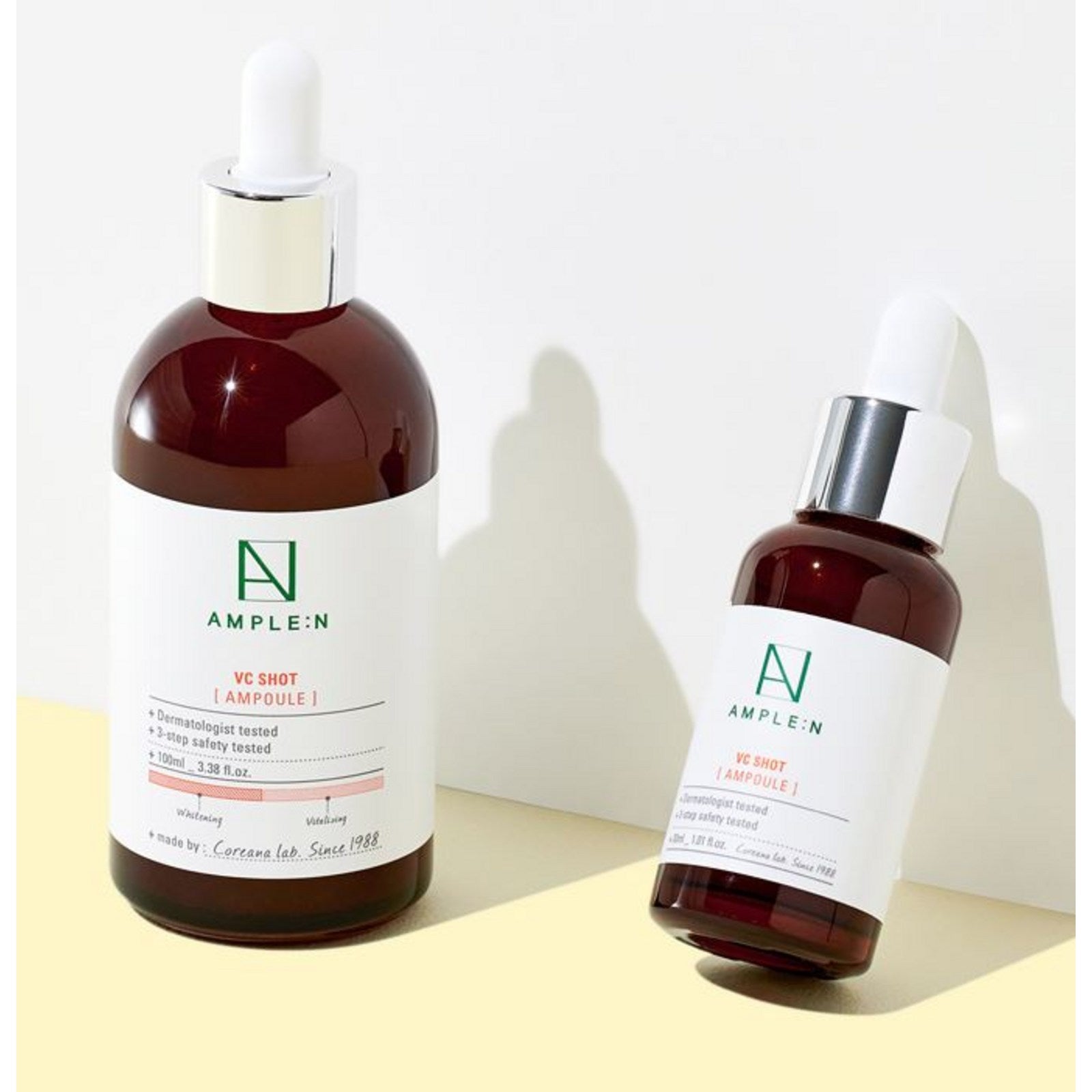 AmpleN VC Shot Vitamin Ampoule, 100ml, 1 unit Authentic K-Beauty