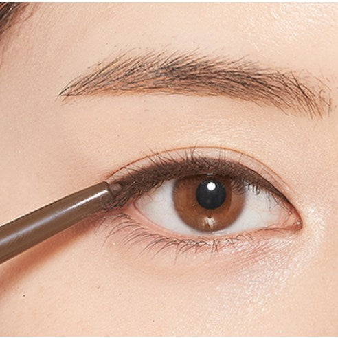 Missha Long Wear Gel Pencil Liner 0.14g, camel brown, 1 piece Authentic K-Beauty
