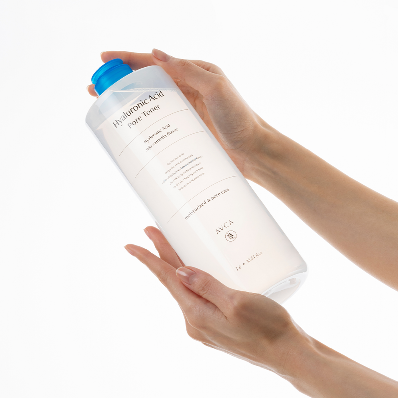 Avca low-molecular-weight hyaluronic acid large-capacity pore toner, 1L, 1 piece Authentic K-Beauty