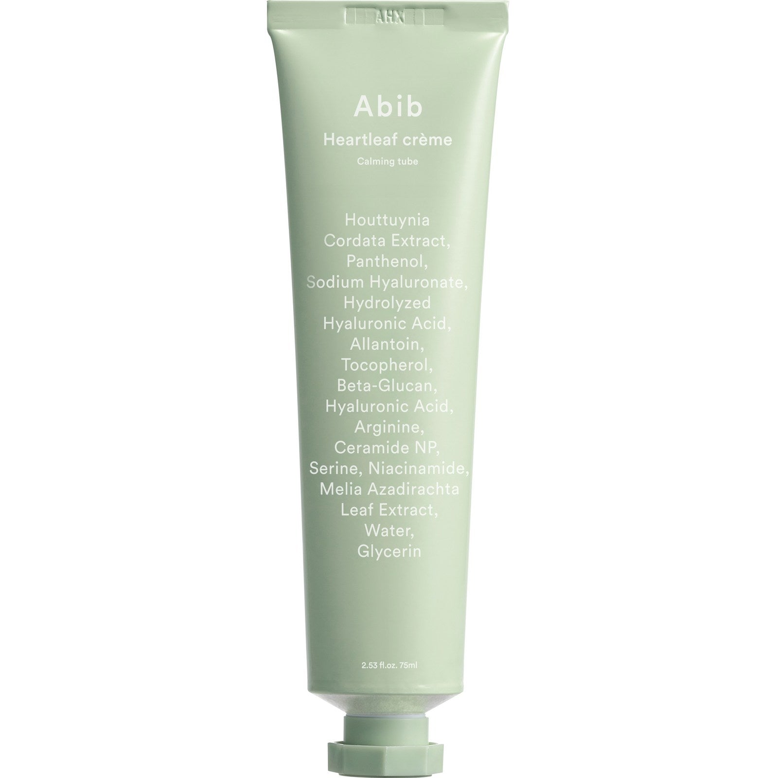 Abib Houttuynia cordata cream calming tube, 75ml, 1 unit Authentic K-Beauty