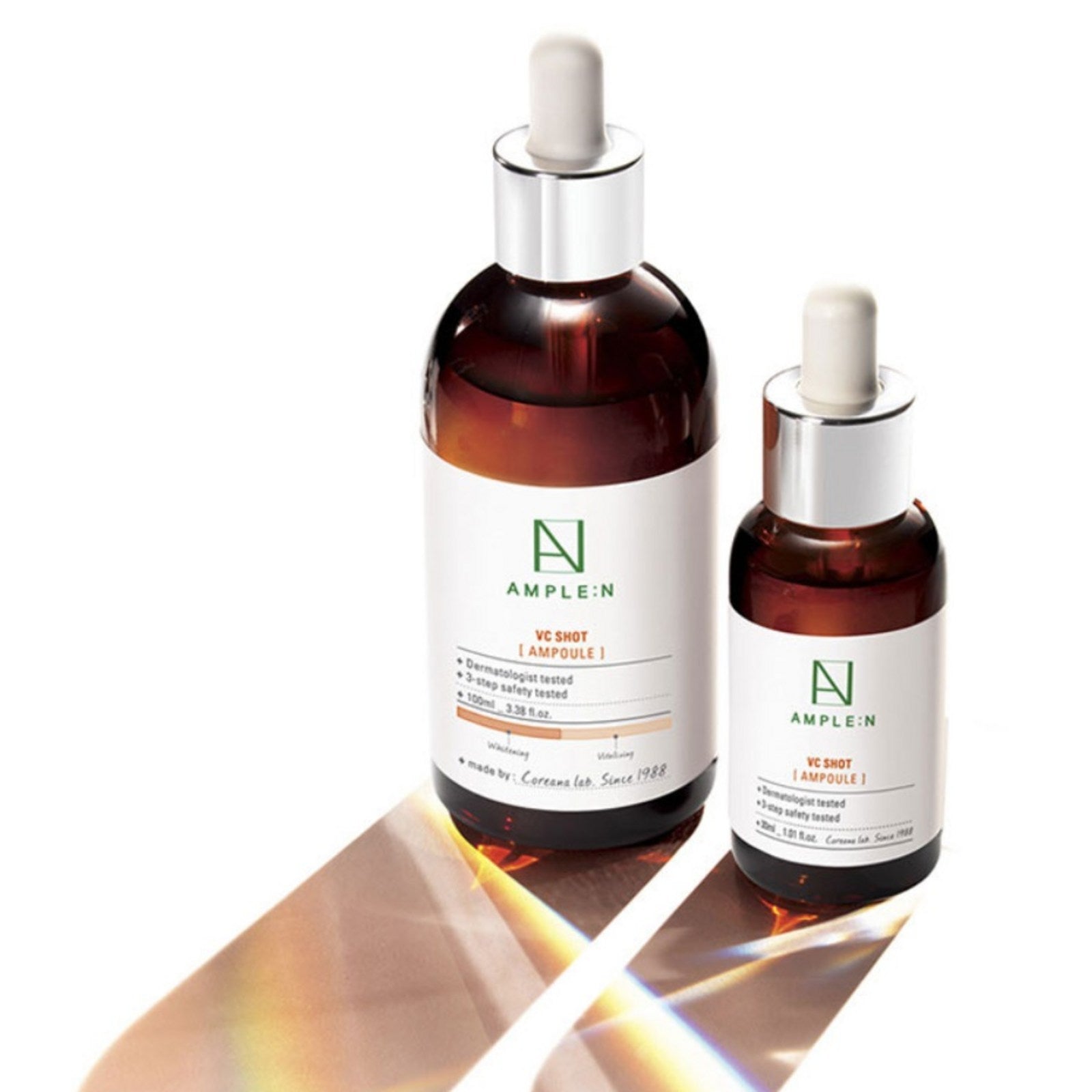 AmpleN VC Shot Vitamin Ampoule, 100ml, 1 unit Authentic K-Beauty