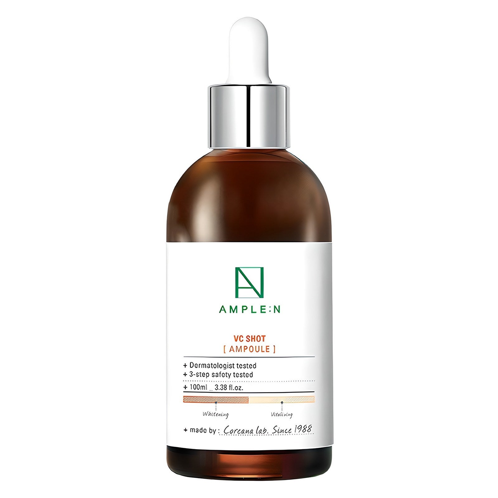 AmpleN VC Shot Vitamin Ampoule, 100ml, 1 unit Authentic K-Beauty