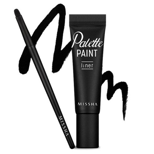 Missha Palette Paint Gel Liner 6g, black, 1 piece Authentic K-Beauty