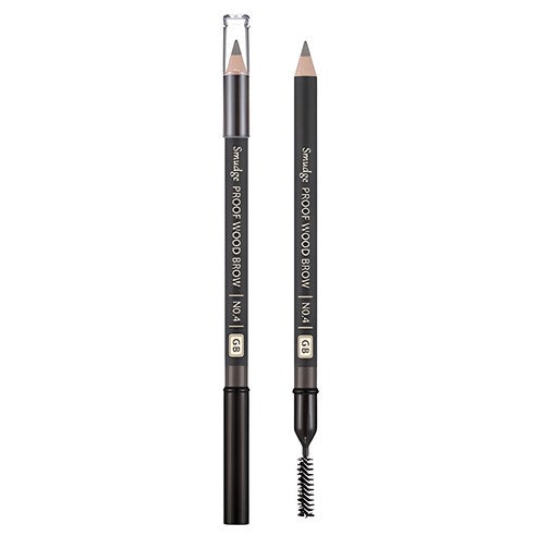 Missha Smudge Proof Wood Eyebrow Auto Pencil, Gray Brown, 1 pc. Authentic K-Beauty